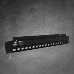 Venus - đèn ray chiếu rọi xoay góc - 18W, vỏ đen